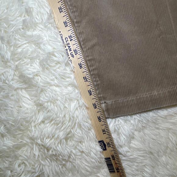 Lauren  Ralph Lauren Corduroy Pants Mens Size M Regular Fit Light Brown Chino - Picture 8 of 16